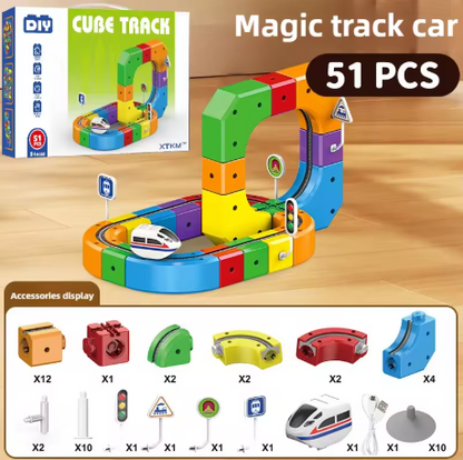 Magnetic Maze Train Adventure