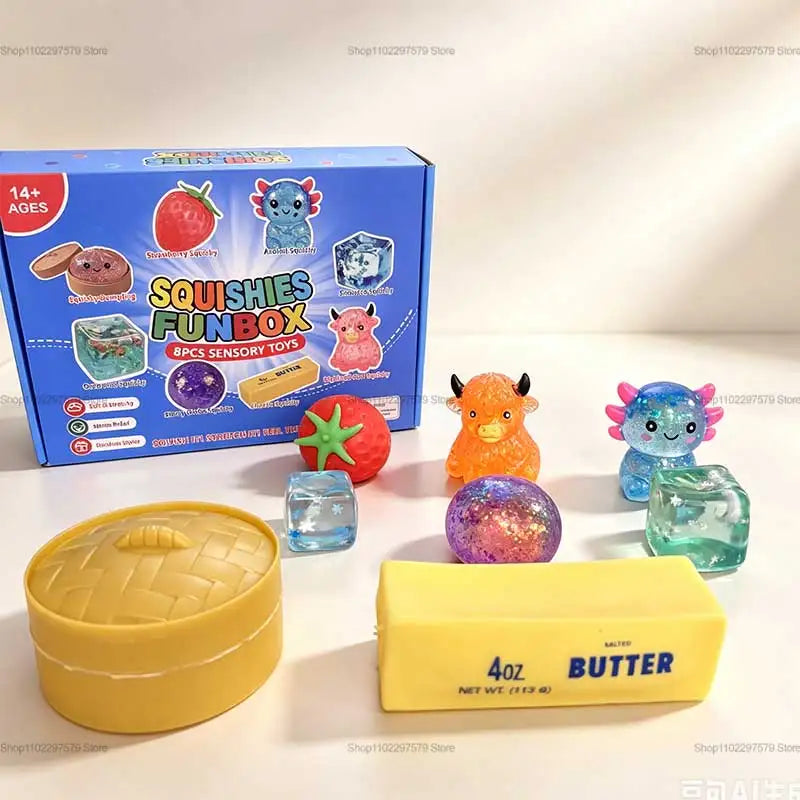 8pcs Squishy Toy