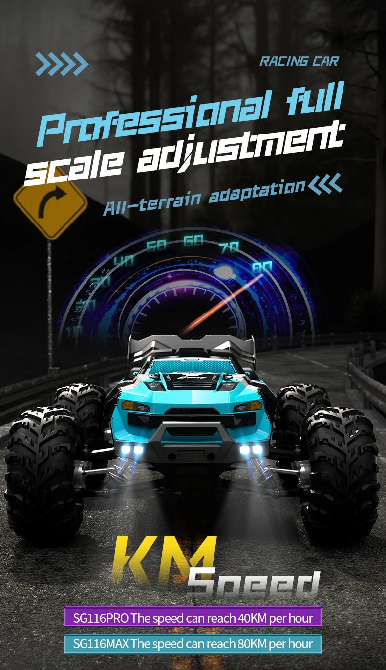 SG116MAX 80KM/H High Speed RC Car