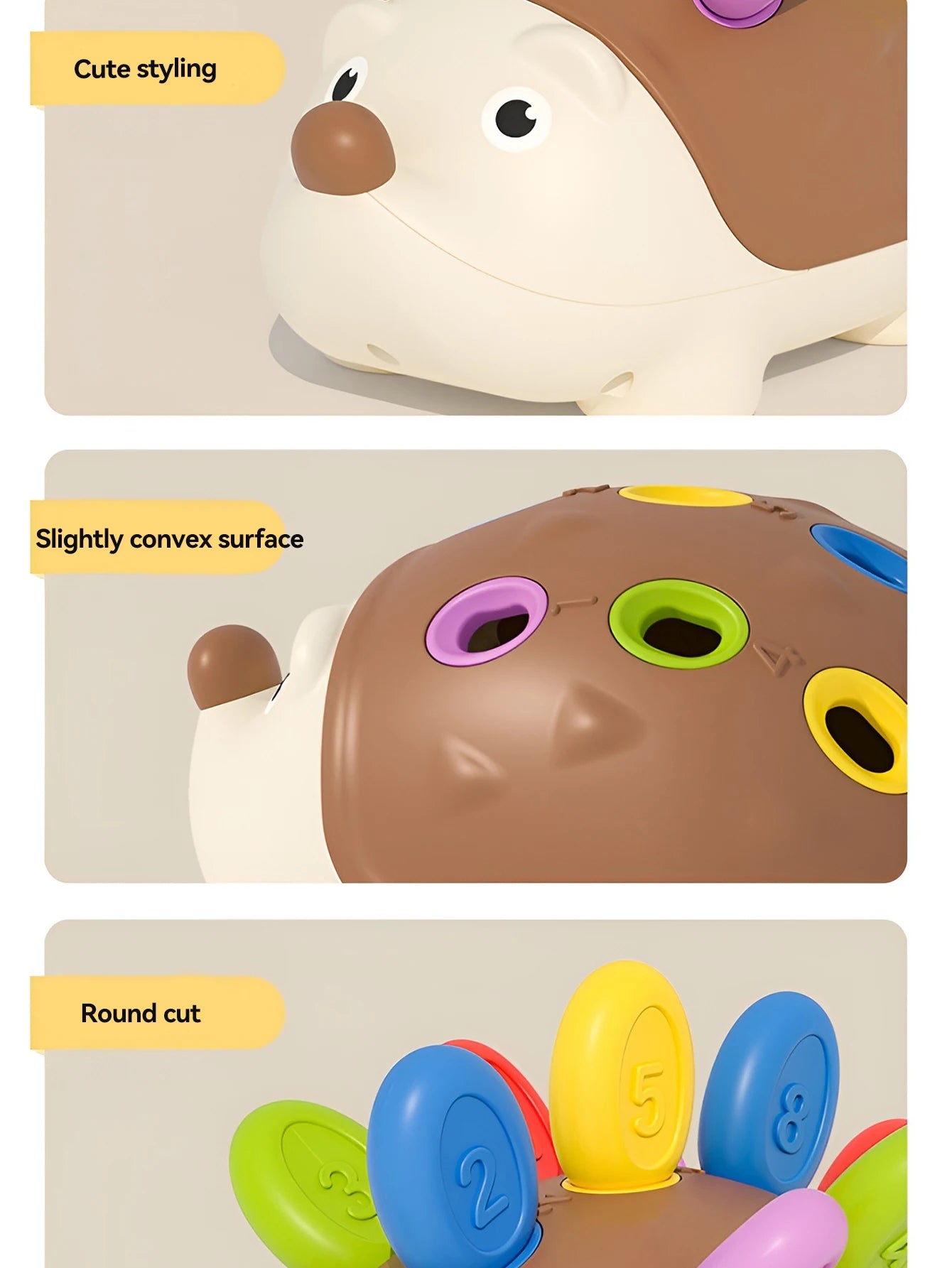 Children's Hedgehog Educational Puzzle