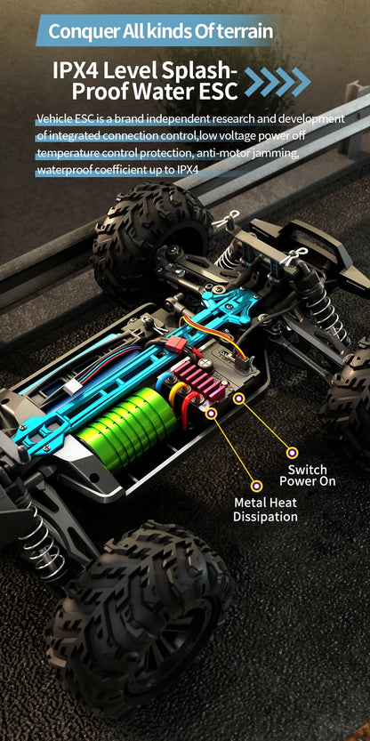 SG116MAX 80KM/H High Speed RC Car