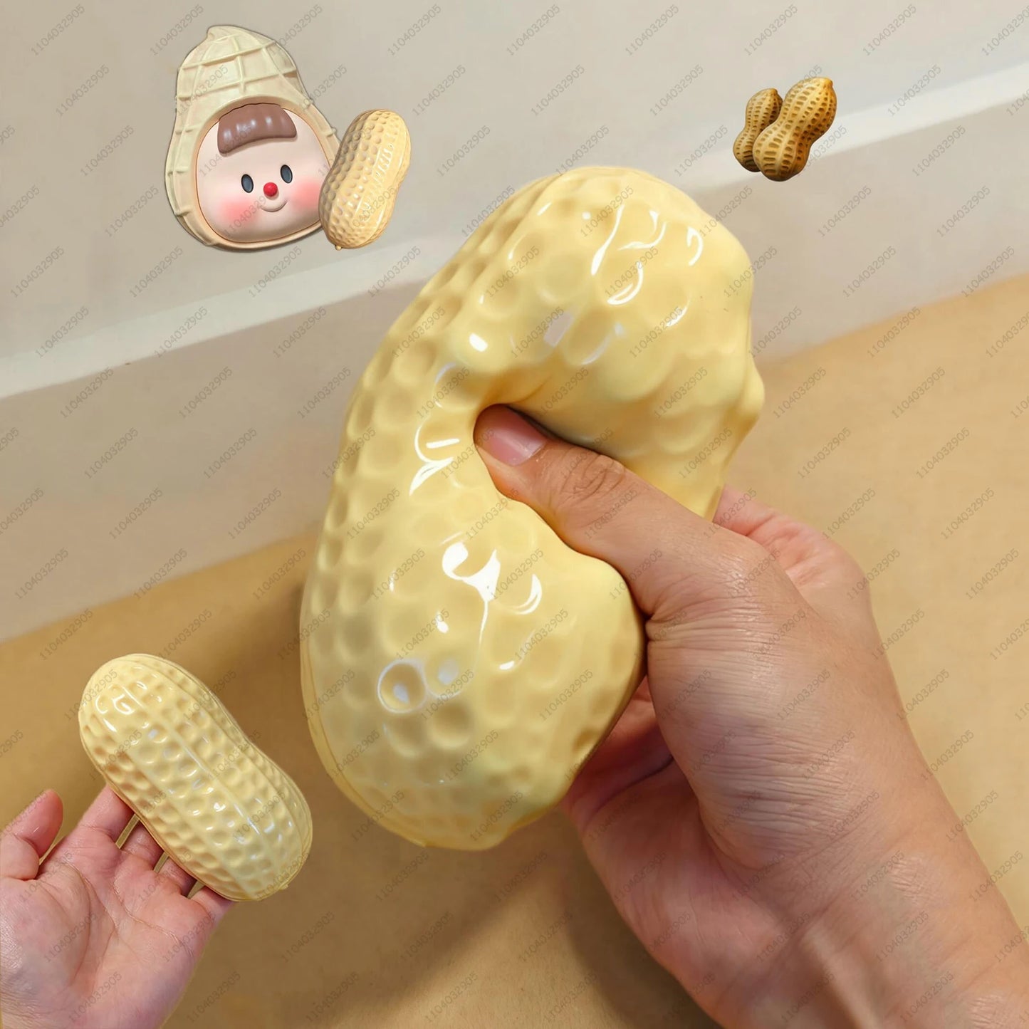 Peanut Stress Ball Crunchy Squeeze
