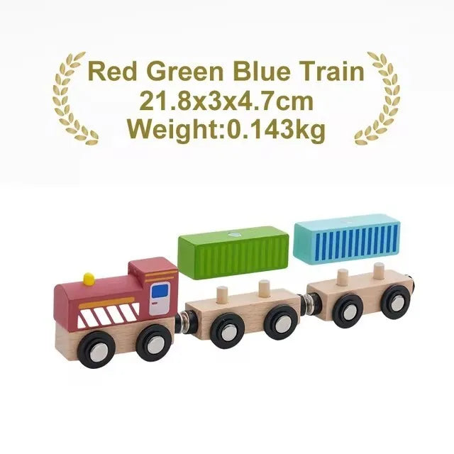 Wooden Magnetic Trains