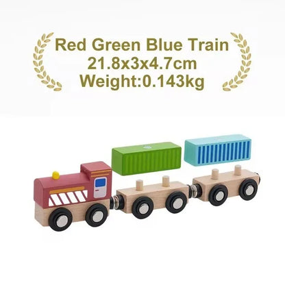 Wooden Magnetic Trains