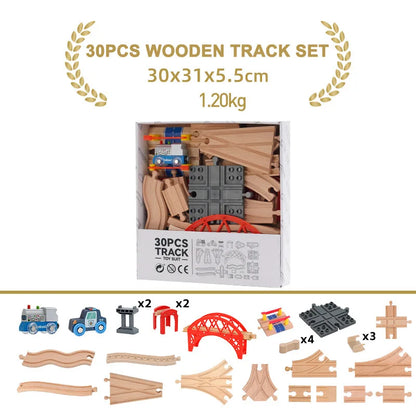 Wooden Track Set