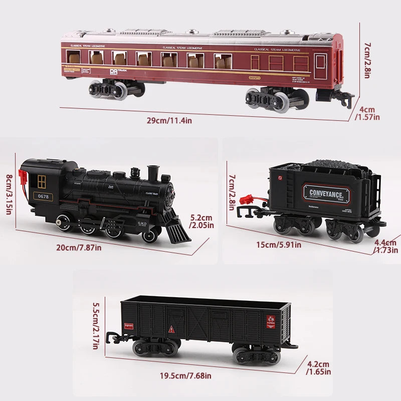 Electric Railway Steam Train