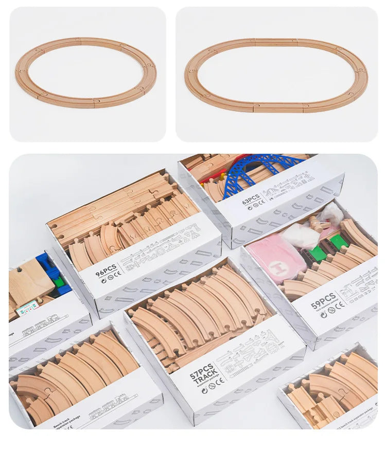 Wooden Track Set