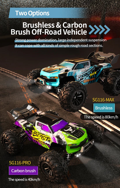 SG116MAX 80KM/H High Speed RC Car