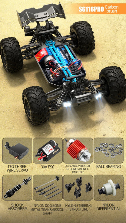 SG116MAX 80KM/H High Speed RC Car