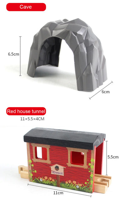 Wooden Train Tracks Accessories